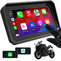 AotuLink 6-Inch Motorcycle Smart Display with Ride Dash Cam – Wireless CarPlay & Android Auto |  IP67 Waterproof | HD Touchscreen | Easy Install | Supports Siri & Google Assistant
